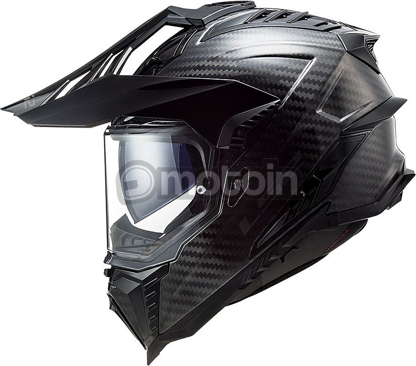 LS2 MX701 Explorer Carbon Solid, шлем эндуро