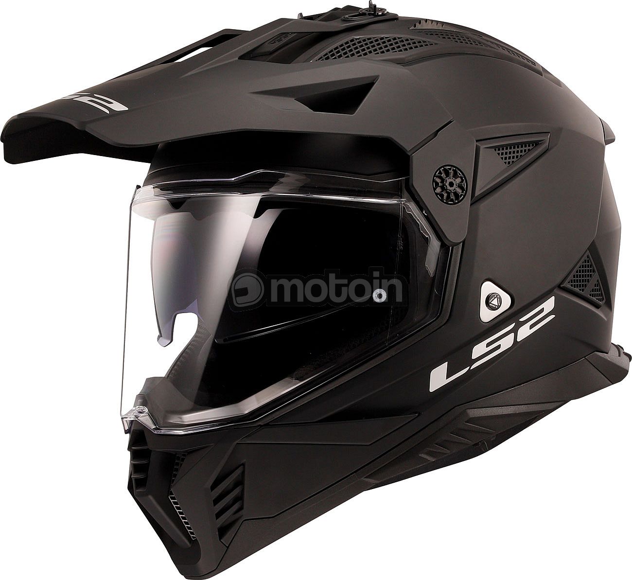 LS2 MX702 Pioneer II Solid, шлем эндуро