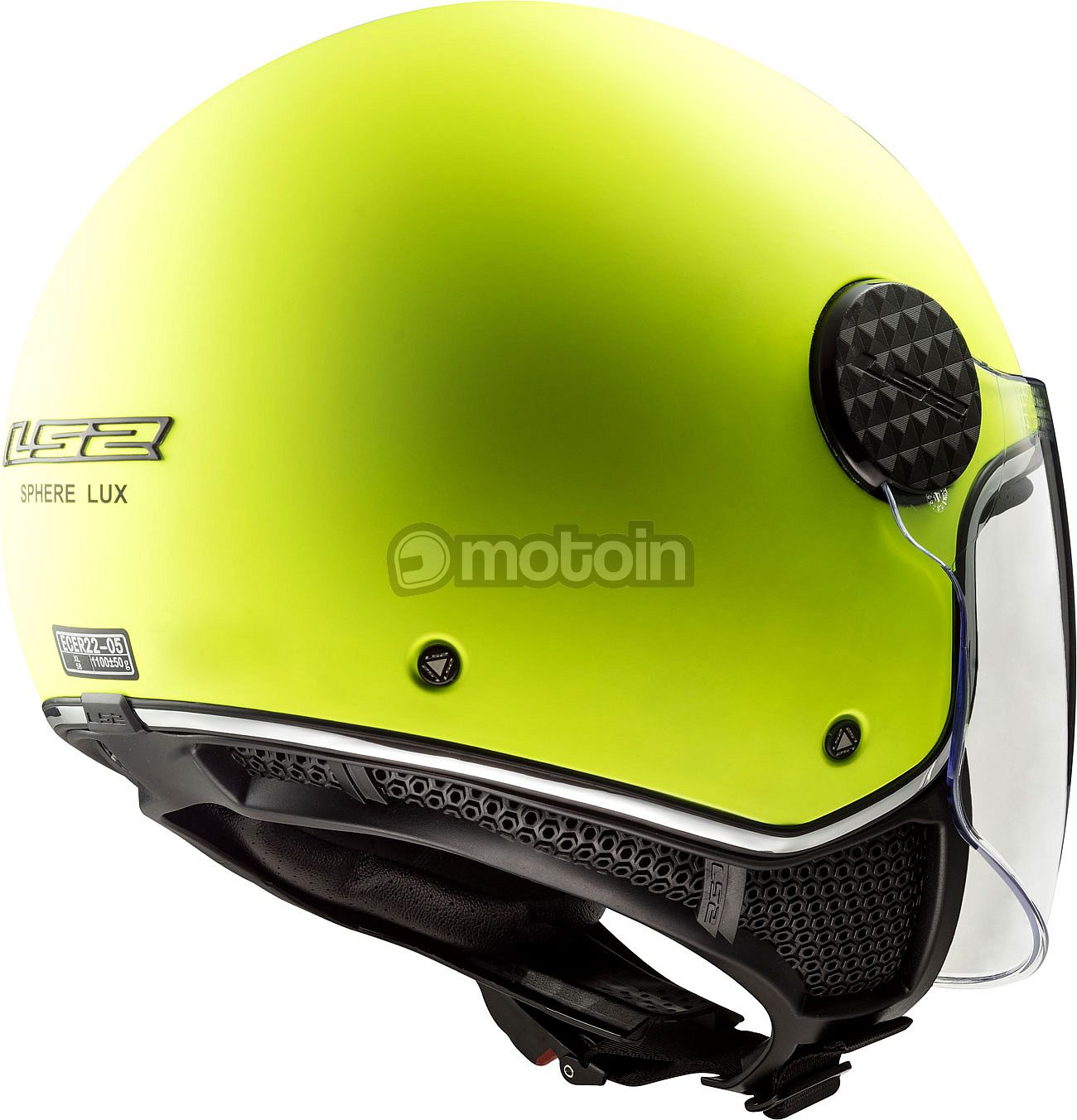 Casco jet LS2 SPHERE LUX nero opaco 