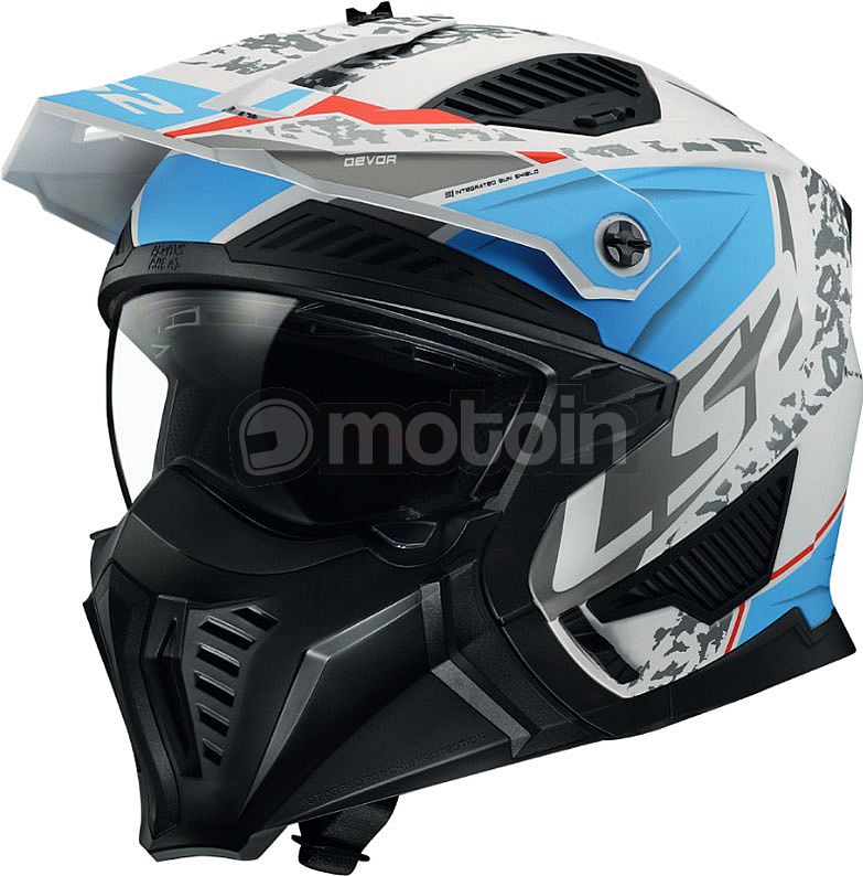 LS2 OF606 Drifter Devor, модульный шлем