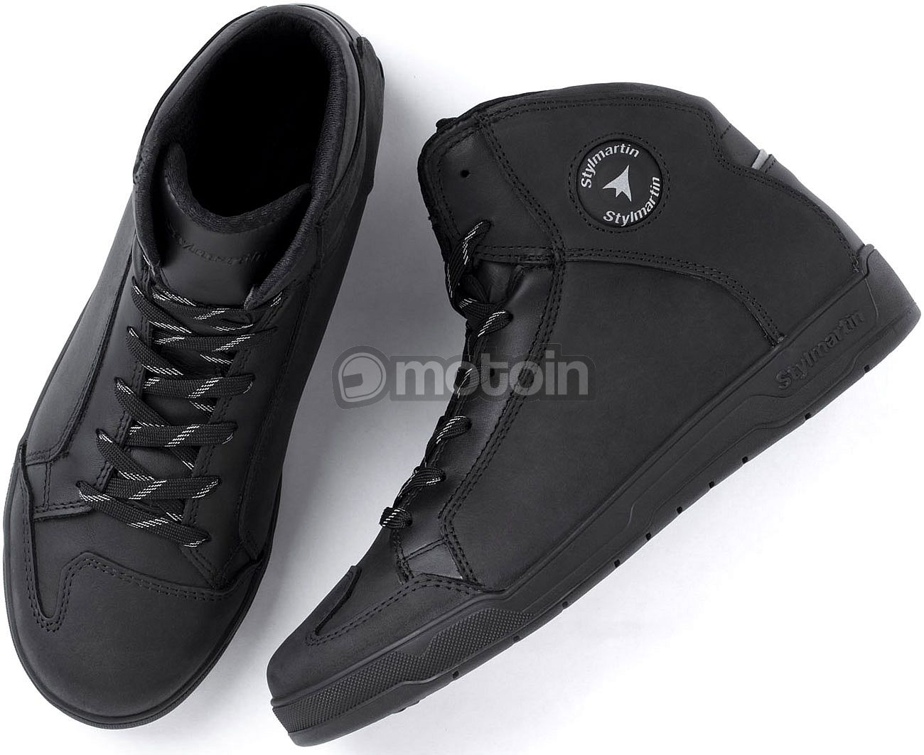 Moto Shoes Waterproof - STYLMARTIN MATT WP BLACK