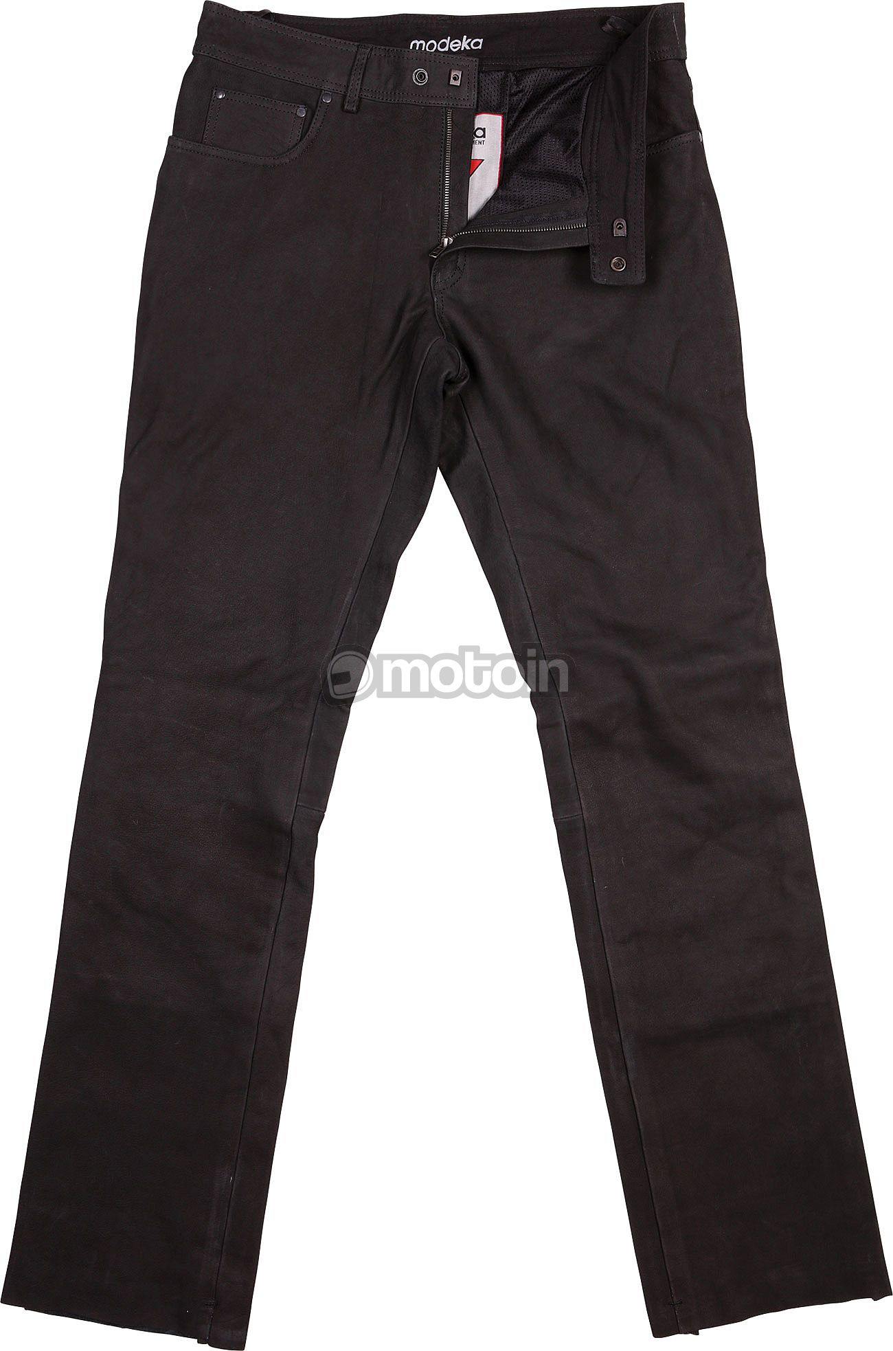 Modeka Stemp, кожаные джинсы женщины