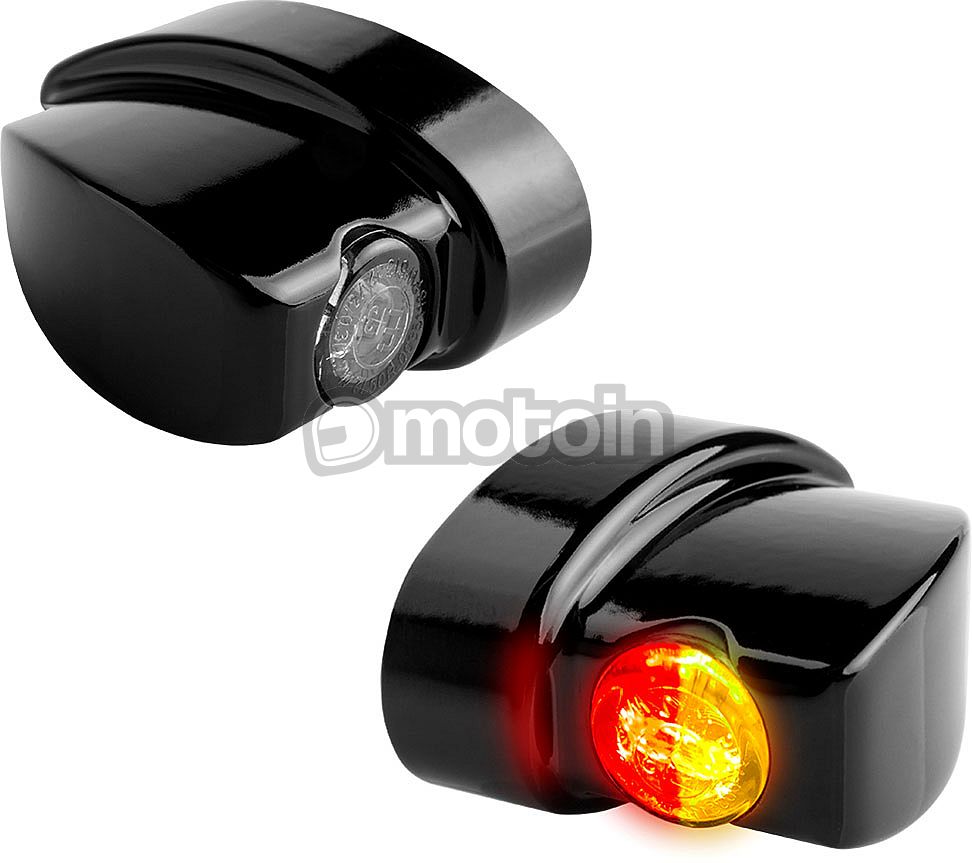 Clignotant LED Heinz Bikes Blokk-Line SMD Micro noir avec feu