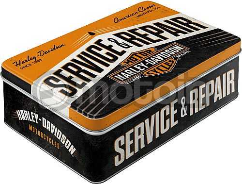 Nostalgic Art Harley-Davidson Service & Repair, scatola di latta