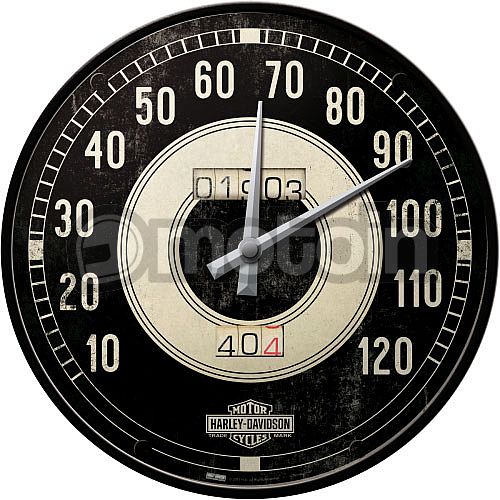 Nostalgic Art Harley-Davidson Tacho, настенные часы