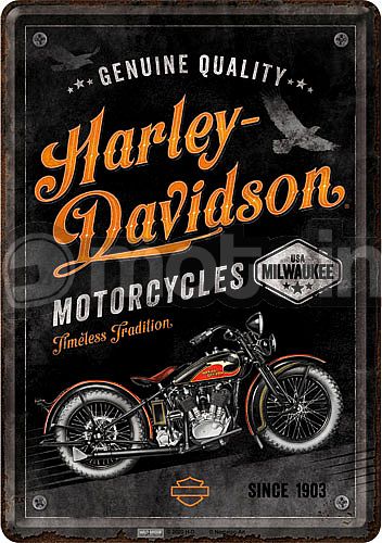 Nostalgic Art Harley-Davidson Timeless Tradition, metalen ansich