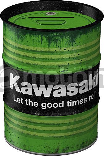 Nostalgic Art Kawasaki - Let the good times roll, caja de ahorro