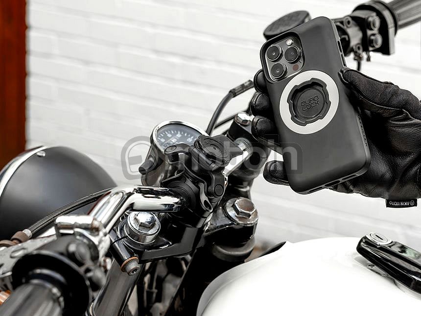 Quad Lock Soporte de Manillar de Moto Pro : : Electrónica