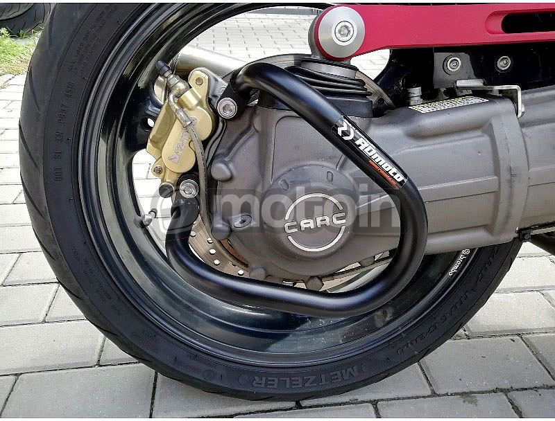 RD Moto Moto Guzzi, Sturzbügel Kardan