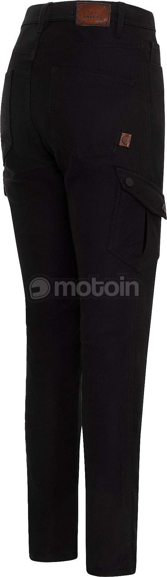 Rokker Black Jack Cargo Slim, textile pants unisex - motoin.de