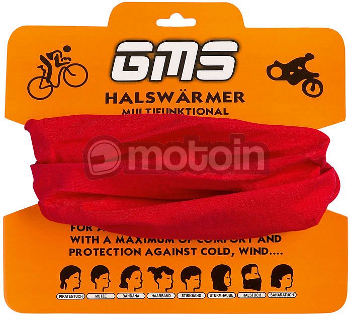 GMS-Moto Cotton, multifunctionele hoofddeksels