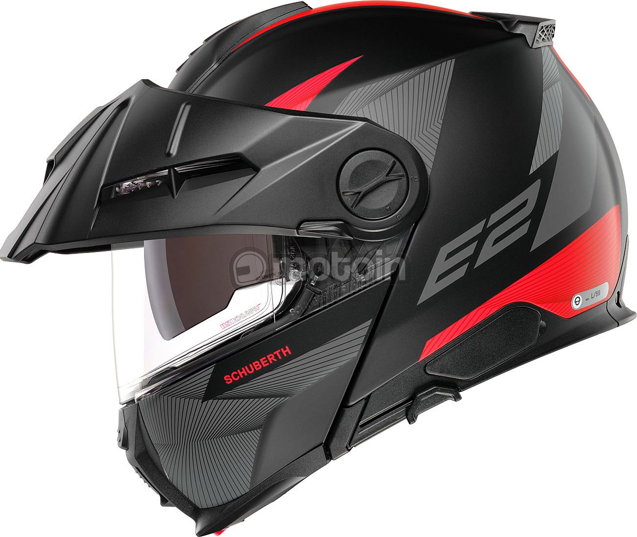 Schuberth E2 Defender, Flip-up hjelm -