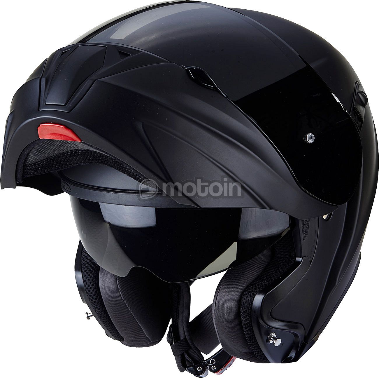 Casco moto modulare SCORPION EXO-920 solid pinlock ready apribile helmet flip up 