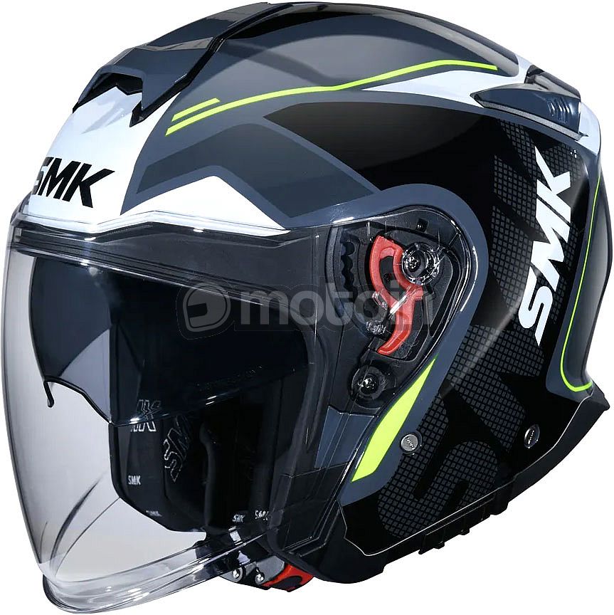 SMK GTJ Tourer, capacete a jato