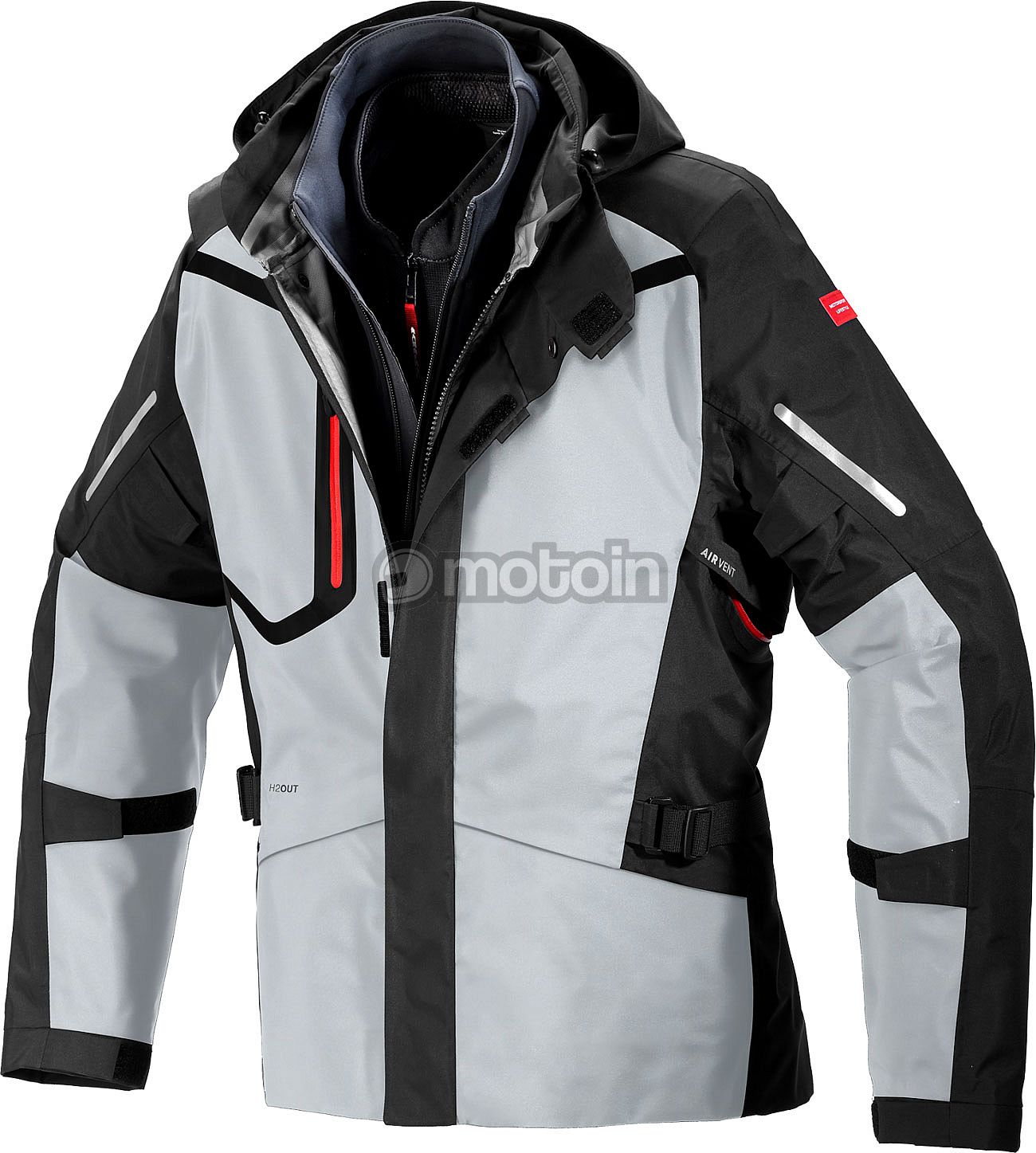 Spidi Mission-T, chaqueta textil H2Out
