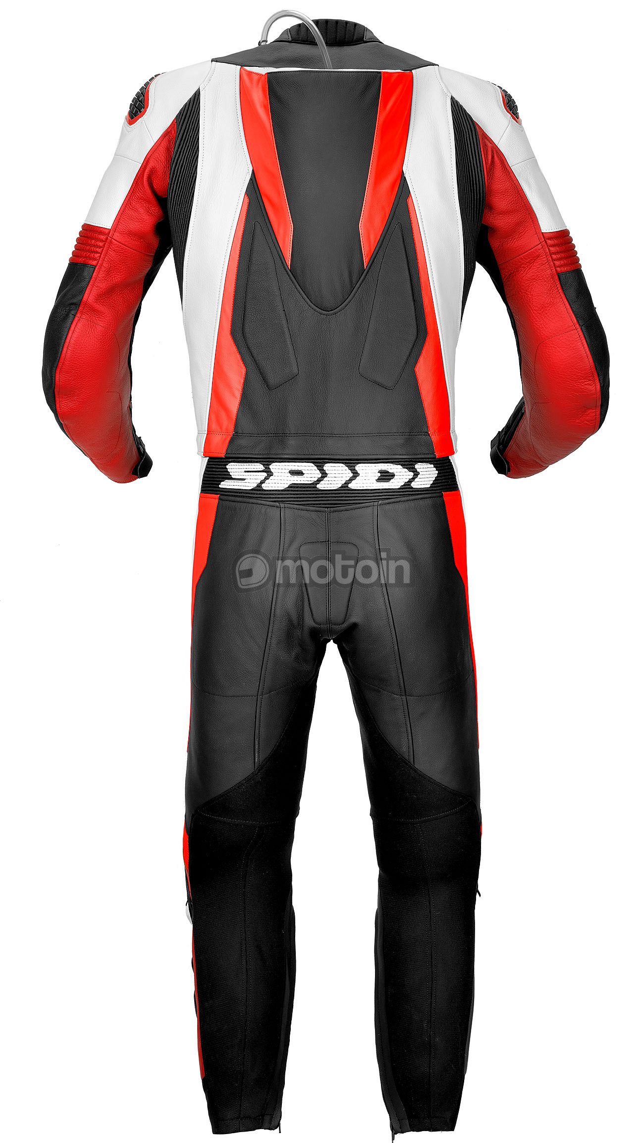 SpiDi Motorradkombi Sport Warrior Touring 2-Teiler Motorrad Lederkomb