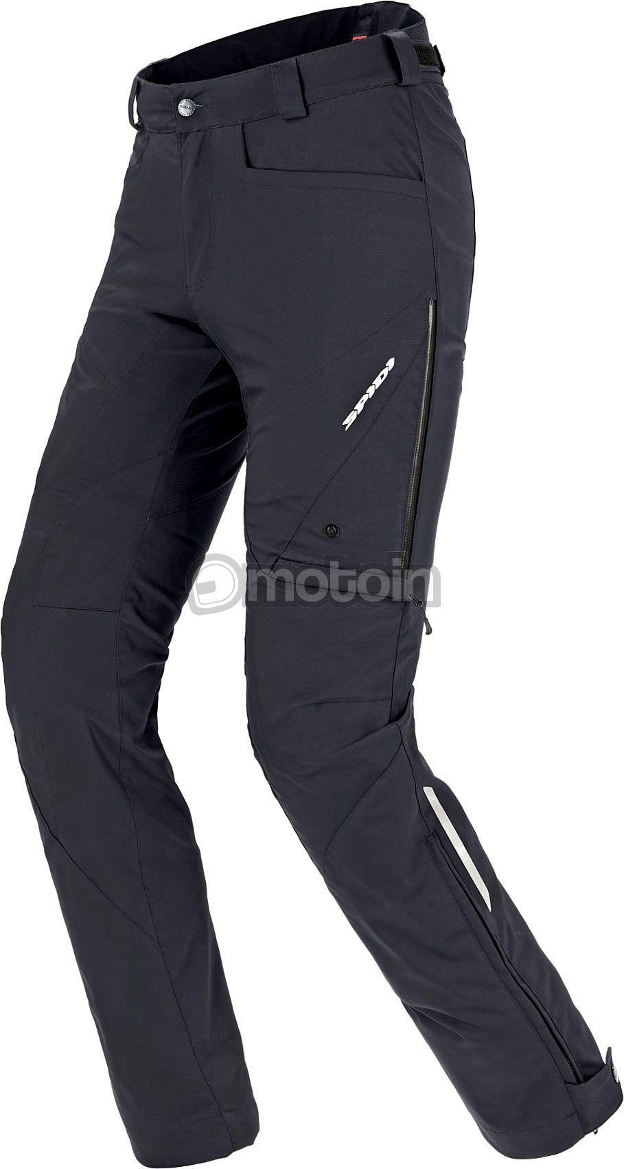 Spidi Stretch Extreme-Black, calças têxteis