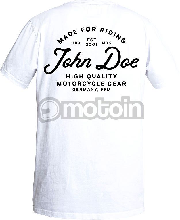 John Doe JD Lettering, camiseta